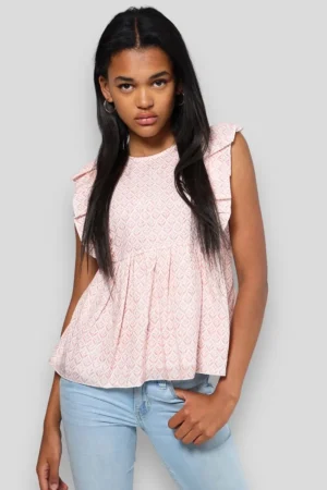 Meet Me There Hauts*Blouse « Junies » Rose