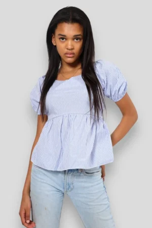Meet Me There Hauts*Blouse Rayee "Peplum"
