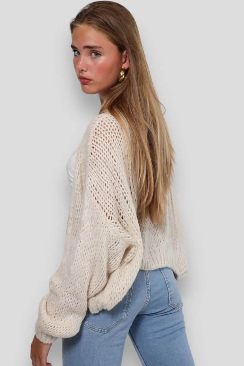 Meet Me There Gilets Et Pulls*Gilet "Keep Me Warm" Petite Rose