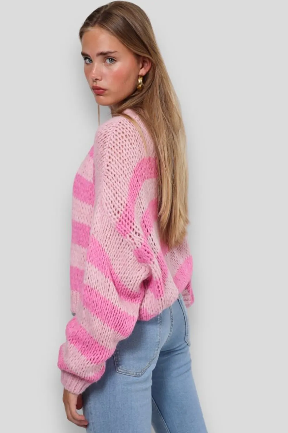Meet Me There Gilets Et Pulls*Gilet "Keep Me Warm" Petite Rose