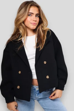 Meet Me There Habits*Manteau « Scandi » Bleu