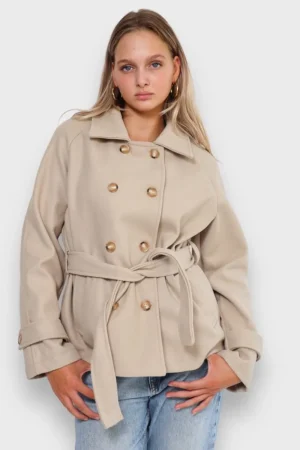 Meet Me There Habits*Manteau "Autie" Beige