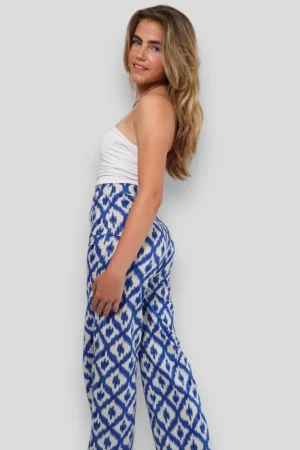 Meet Me There Pantalon*Pantalon "Azteque" Bleu
