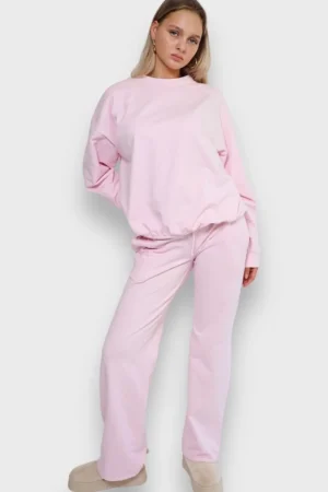 Meet Me There Vêtements De Detente*Pantalon "Lounge" Rose