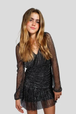 Meet Me There Robes*Robe "Fievre Nocturne" Noire