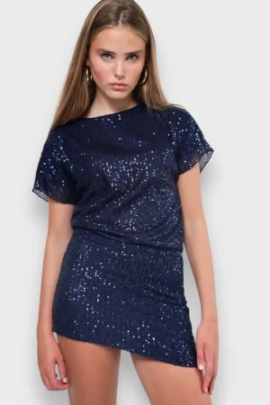 Meet Me There Robes*Robe "Glamour" Marine