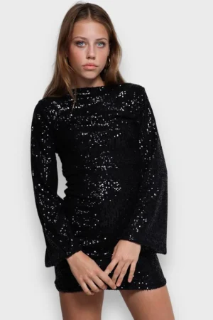 Meet Me There Robes*Robe "Shine" Noire